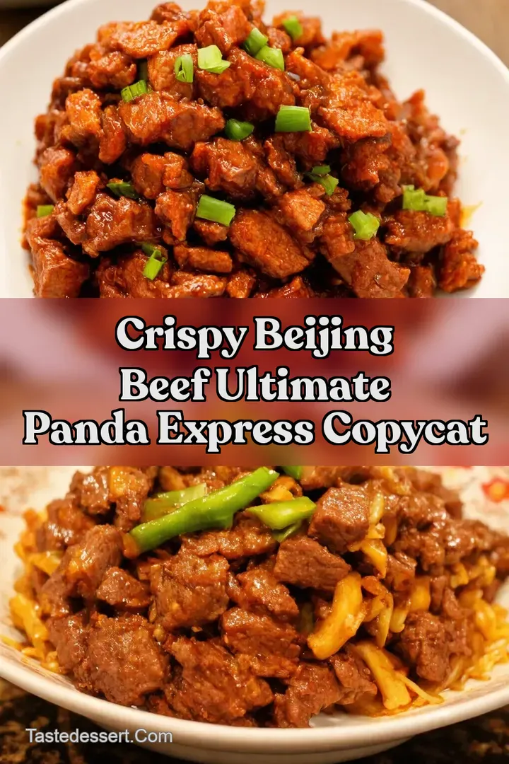 Crispy Beijing Beef Ultimate Panda Express Copycat