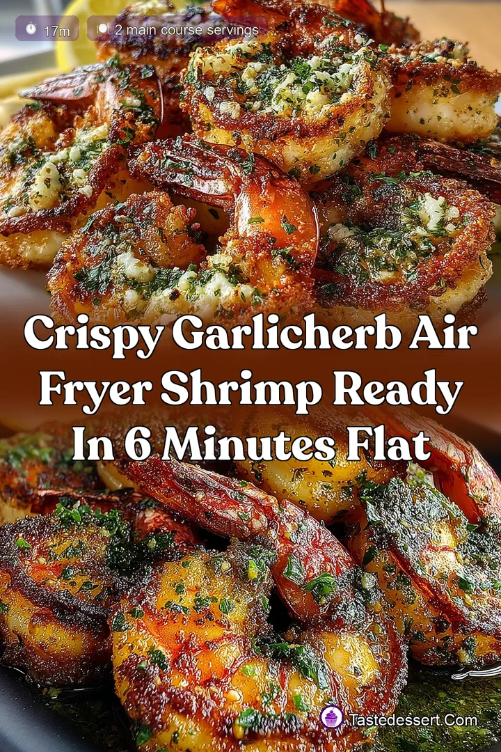 Crispy GarlicHerb Air Fryer Shrimp Ready in 6 Minutes Flat
