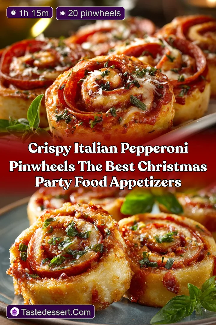 Crispy Italian Pepperoni Pinwheels The Best Christmas Party Food Appetizers