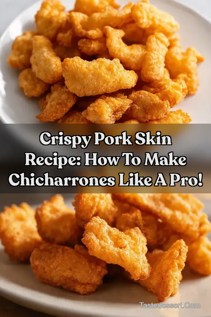Crispy Pork Skin Recipe: How to Make Chicharrones Like a Pro! : PIN FOR LATER Crispy Pork Skin Recipe: How to Make Chicharrones Like a Pro!