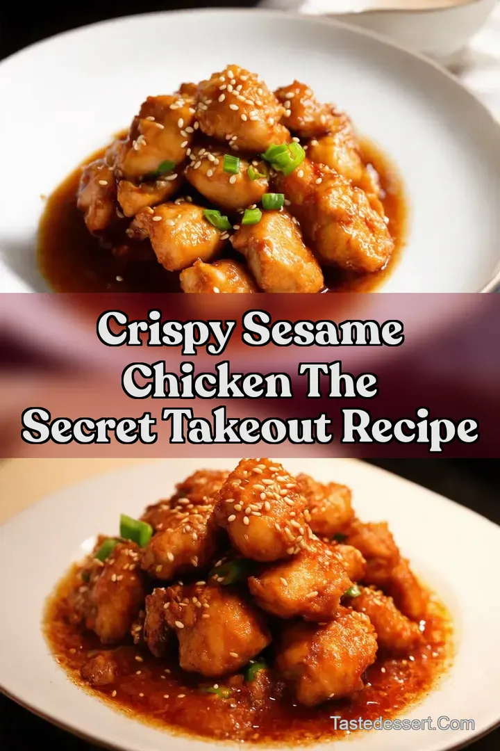 Crispy Sesame Chicken The Secret Takeout Recipe