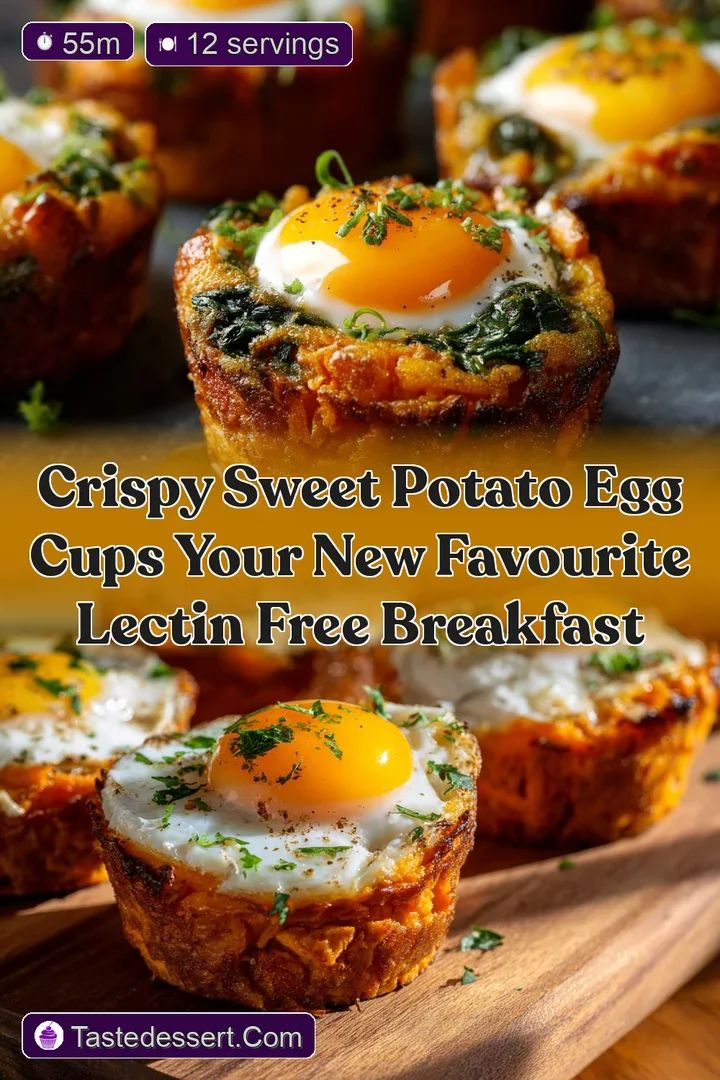 Crispy Sweet Potato Egg Cups Your New Favourite Lectin Free Breakfast
