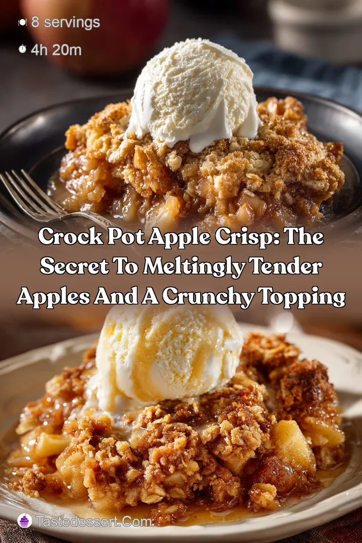 Crock Pot Apple Crisp: The Secret to Meltingly Tender Apples and a Crunchy Topping