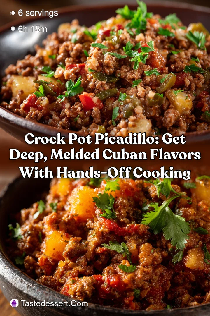 Crock Pot Picadillo: Get Deep Melded Cuban Flavors with Hands-Off Cooking