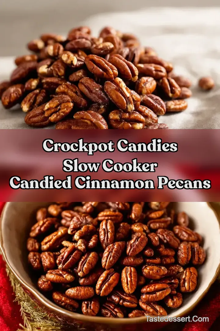 Crockpot Candies Slow Cooker Candied Cinnamon Pecans