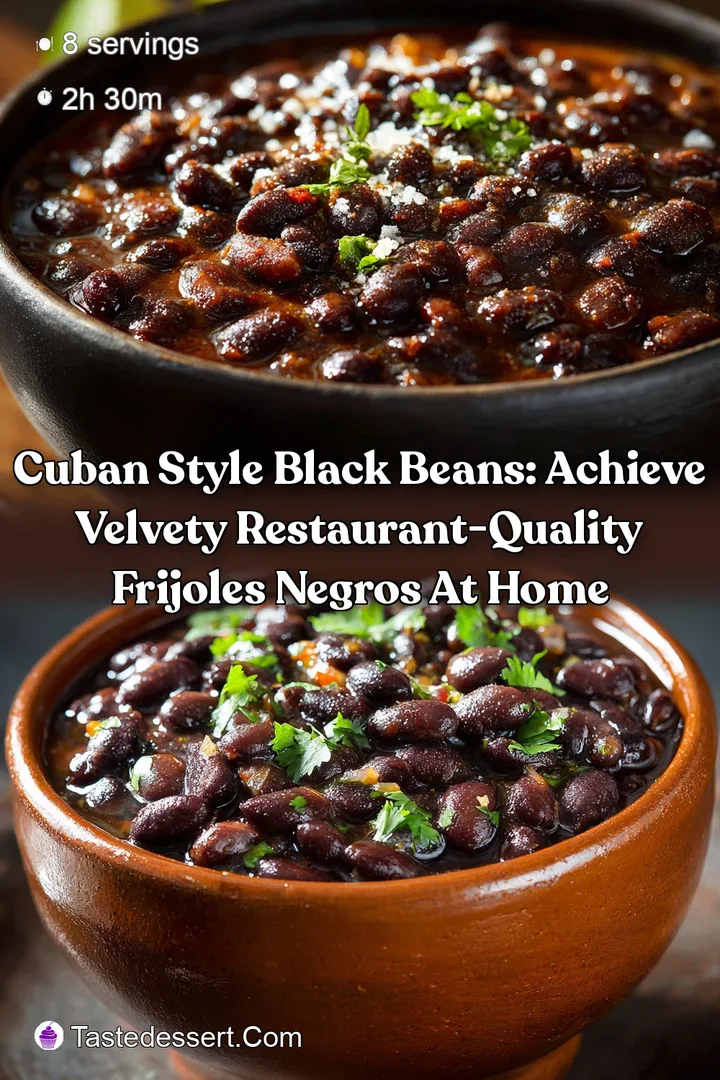 Cuban Style Black Beans: Achieve Velvety Restaurant-Quality Frijoles Negros At Home
