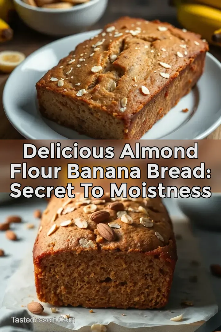 Delicious Almond Flour Banana Bread: Secret to Moistness