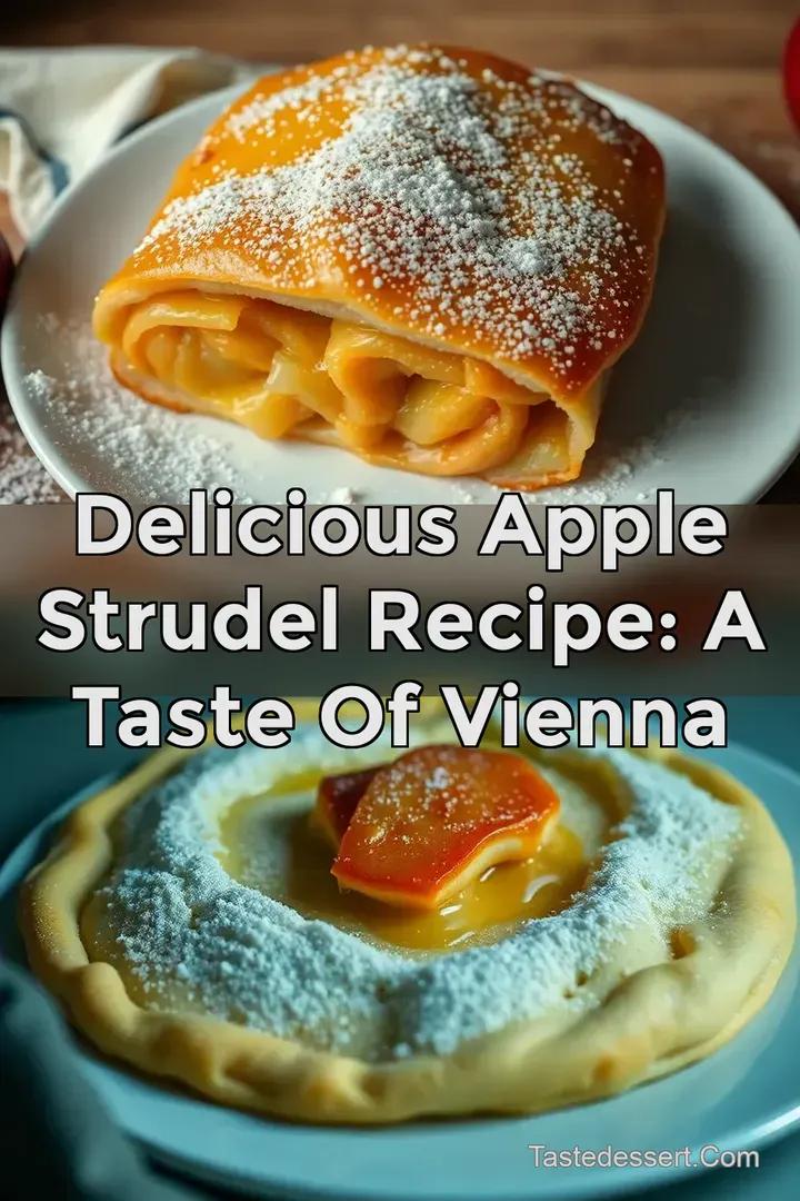 Delicious Apple Strudel Recipe: A Taste of Vienna