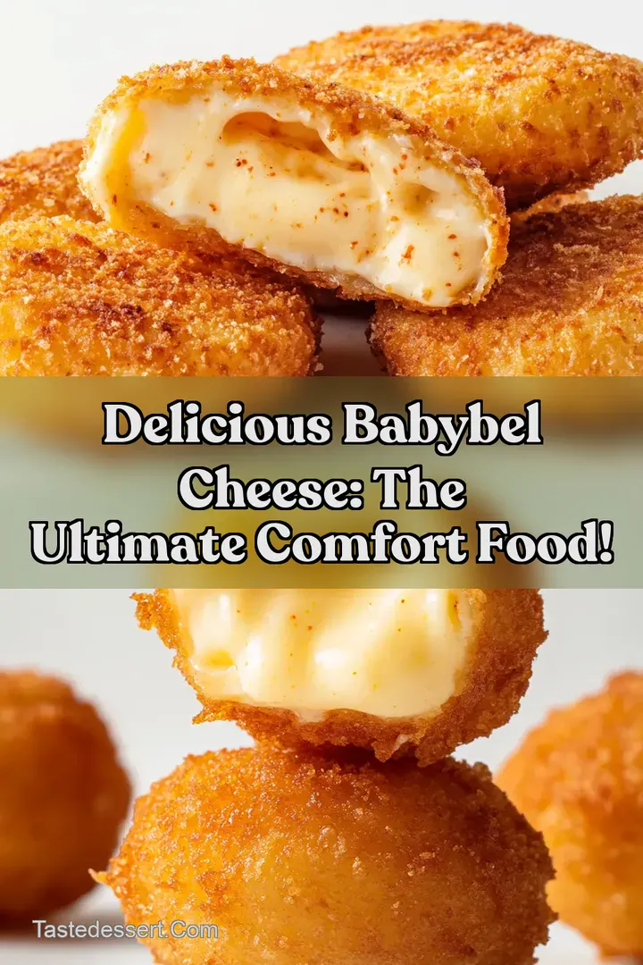 Delicious Babybel Cheese: The Ultimate Comfort Food!
