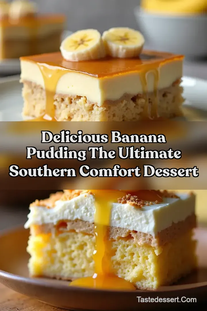 Delicious Banana Pudding The Ultimate Southern Comfort Dessert