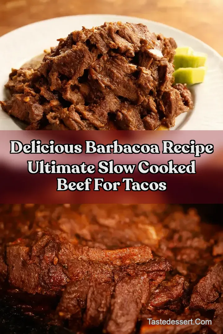 Delicious Barbacoa Recipe Ultimate Slow Cooked Beef for Tacos