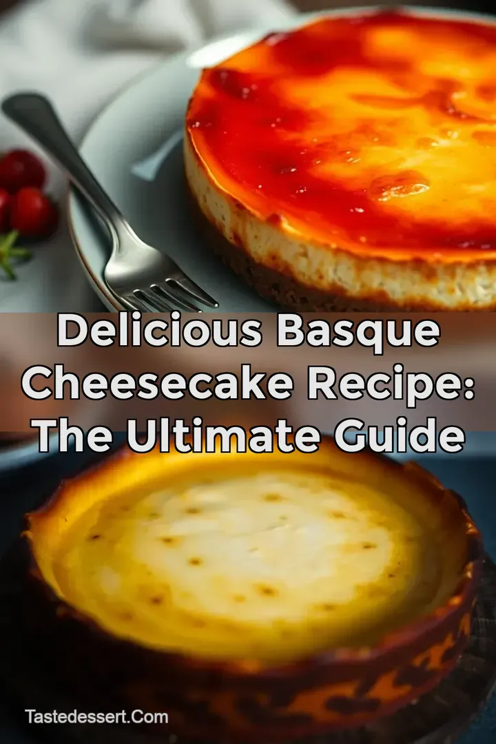 Delicious Basque Cheesecake Recipe: The Ultimate Guide