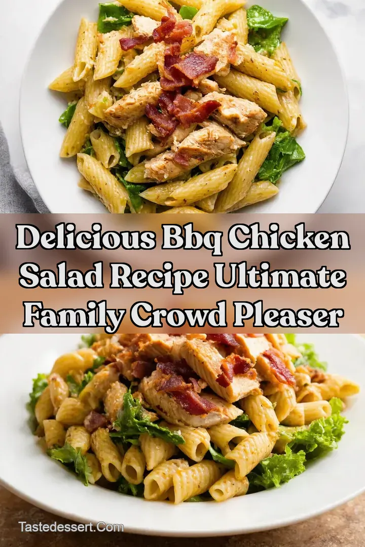 Delicious BBQ Chicken Salad Recipe Ultimate Family Crowd Pleaser