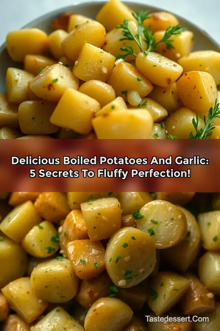 Delicious Boiled Potatoes and Garlic: 5 Secrets to Fluffy Perfection!