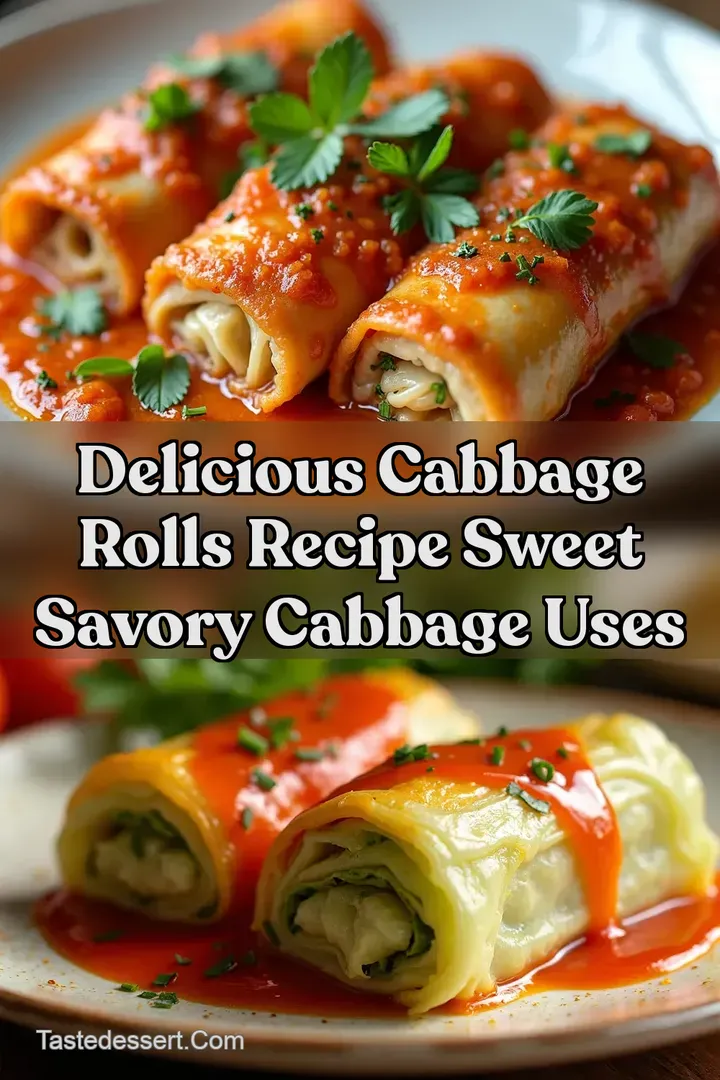 Delicious Cabbage Rolls Recipe Sweet Savory Cabbage Uses