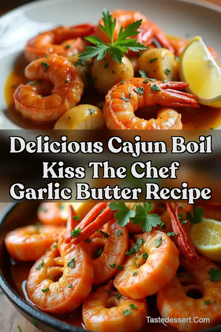 Delicious Cajun Boil Kiss the Chef Garlic Butter Recipe