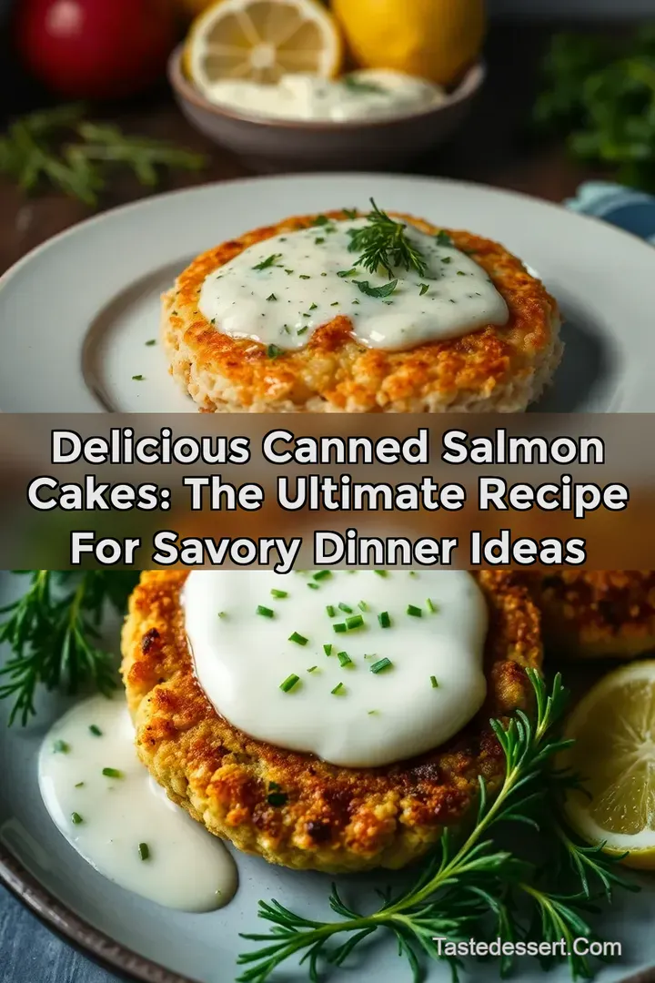 Delicious Canned Salmon Cakes: The Ultimate Recipe for Savory Dinner Ideas