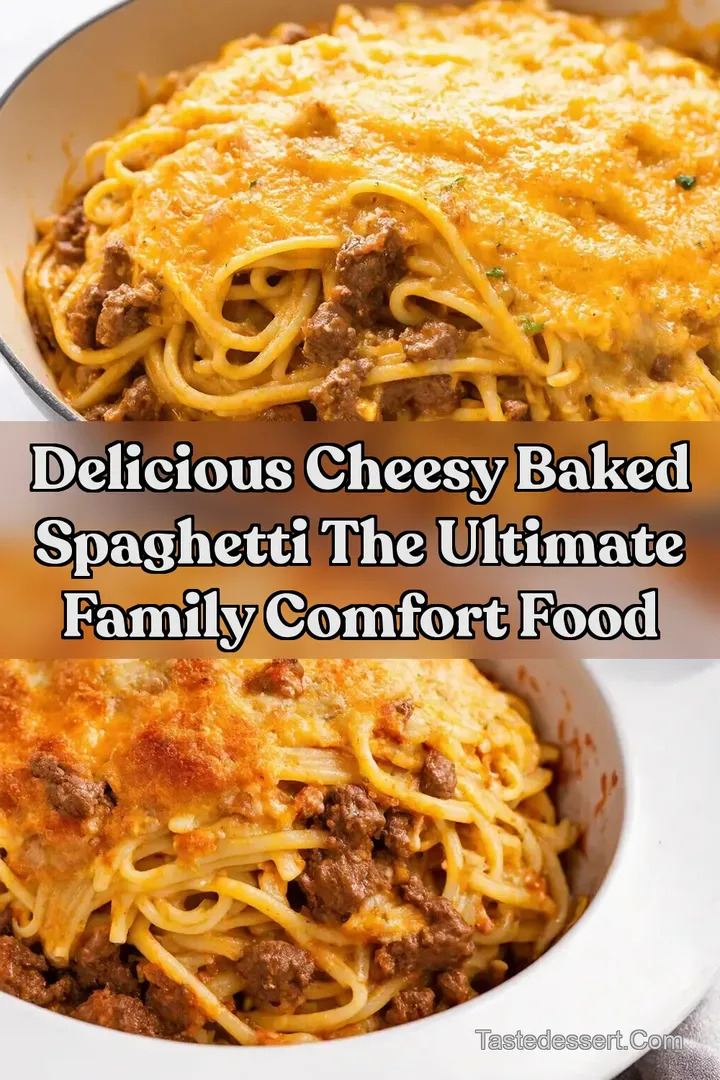 Delicious Cheesy Baked Spaghetti The Ultimate Family Comfort Food