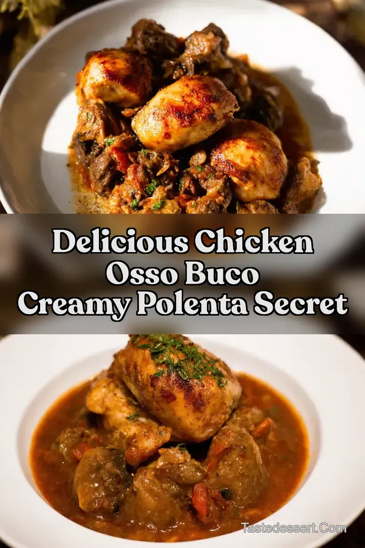 Delicious Chicken Osso Buco Creamy Polenta Secret