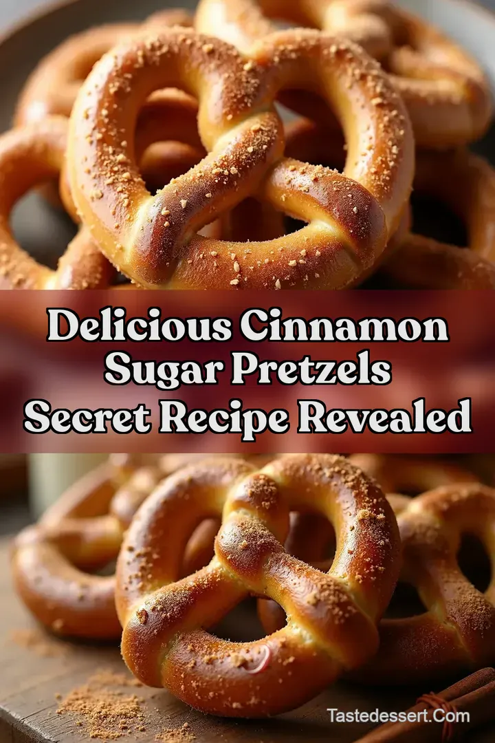 Delicious Cinnamon Sugar Pretzels Secret Recipe Revealed