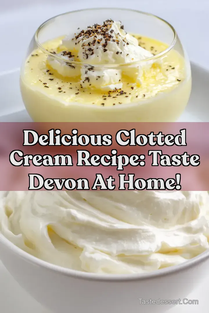 Delicious Clotted Cream Recipe: Taste Devon at Home!