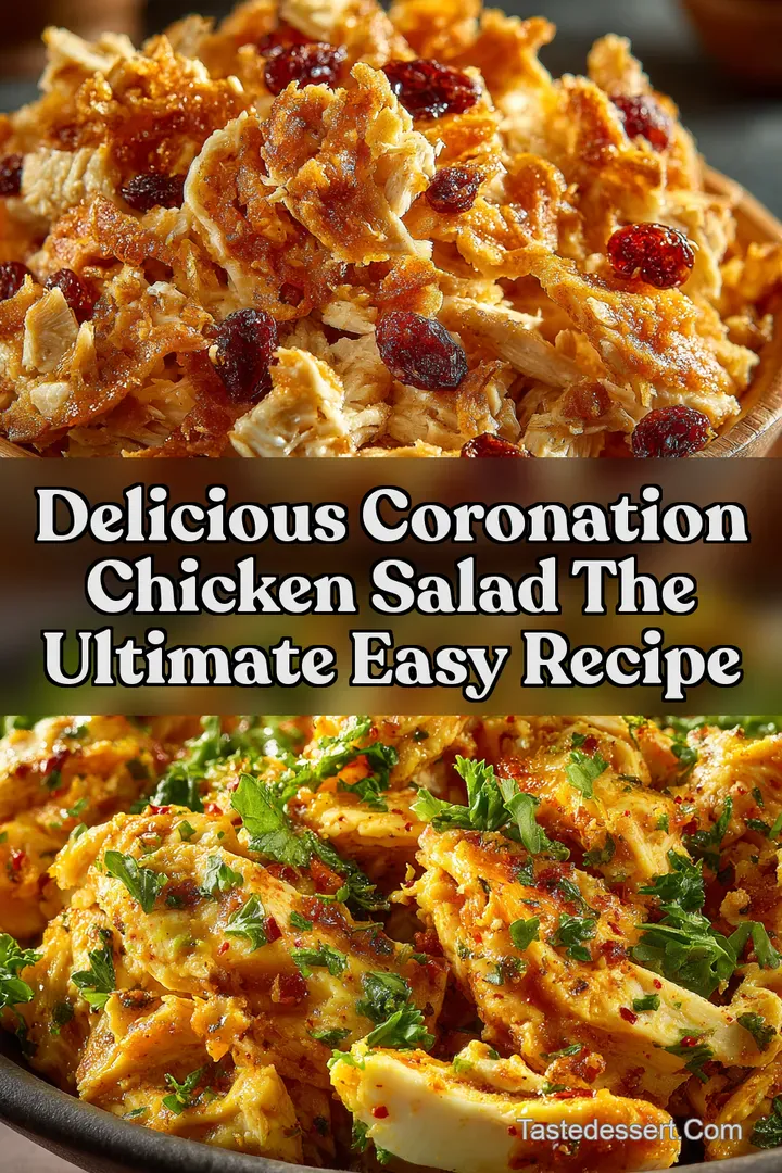 Delicious Coronation Chicken Salad The Ultimate Easy Recipe
