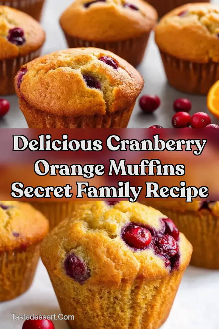 Delicious Cranberry Orange Muffins Secret Family Recipe
