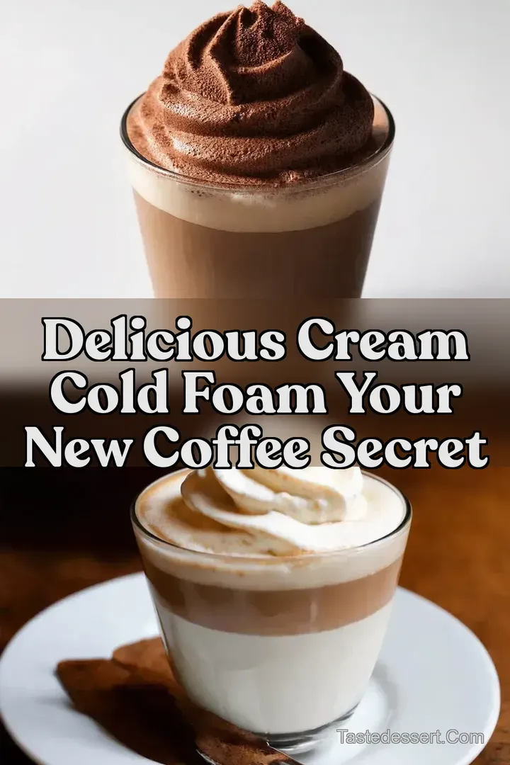 Delicious Cream Cold Foam Your New Coffee Secret