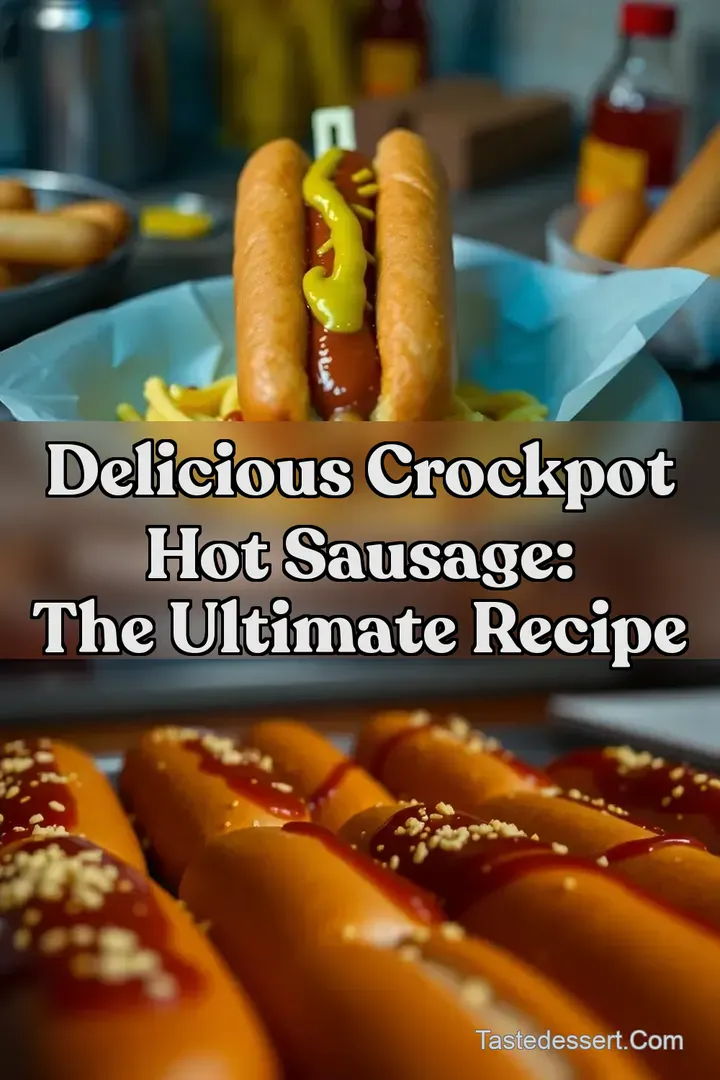 Delicious Crockpot Hot Sausage: The Ultimate Recipe