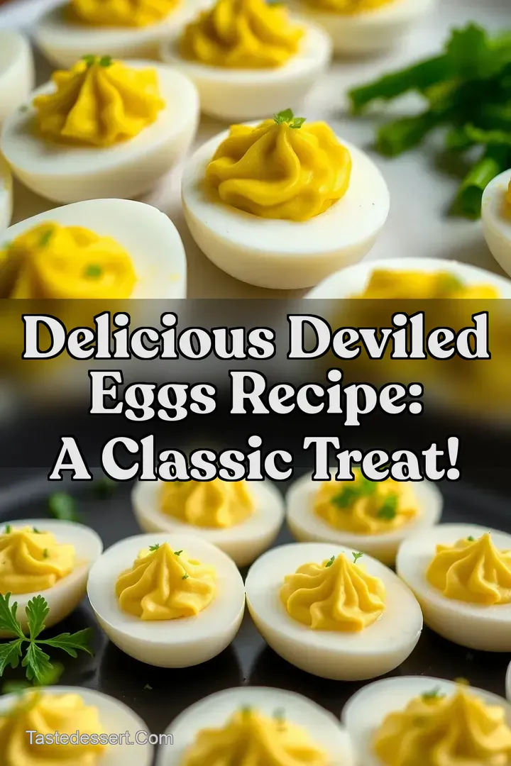 Delicious Deviled Eggs Recipe: A Classic Treat!