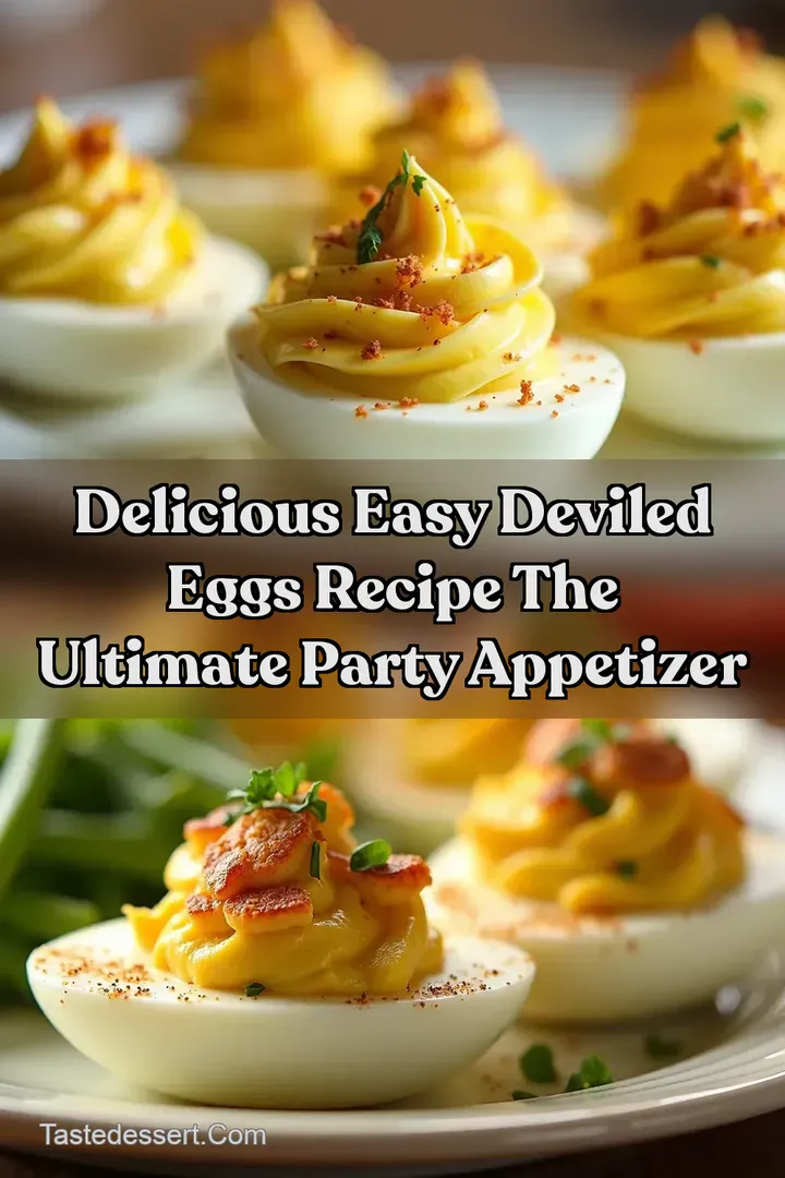 Delicious Easy Deviled Eggs Recipe The Ultimate Party Appetizer