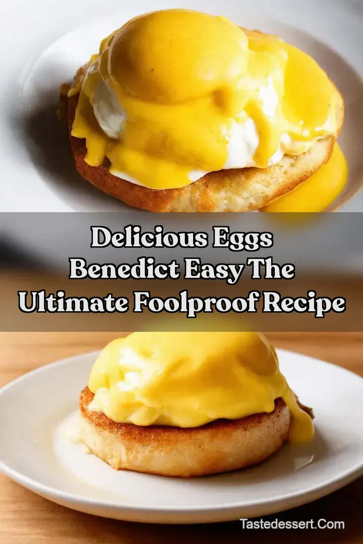 Delicious Eggs Benedict Easy The ULTIMATE Foolproof Recipe