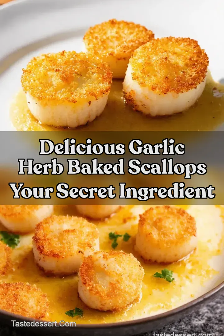 Delicious Garlic Herb Baked Scallops Your Secret Ingredient