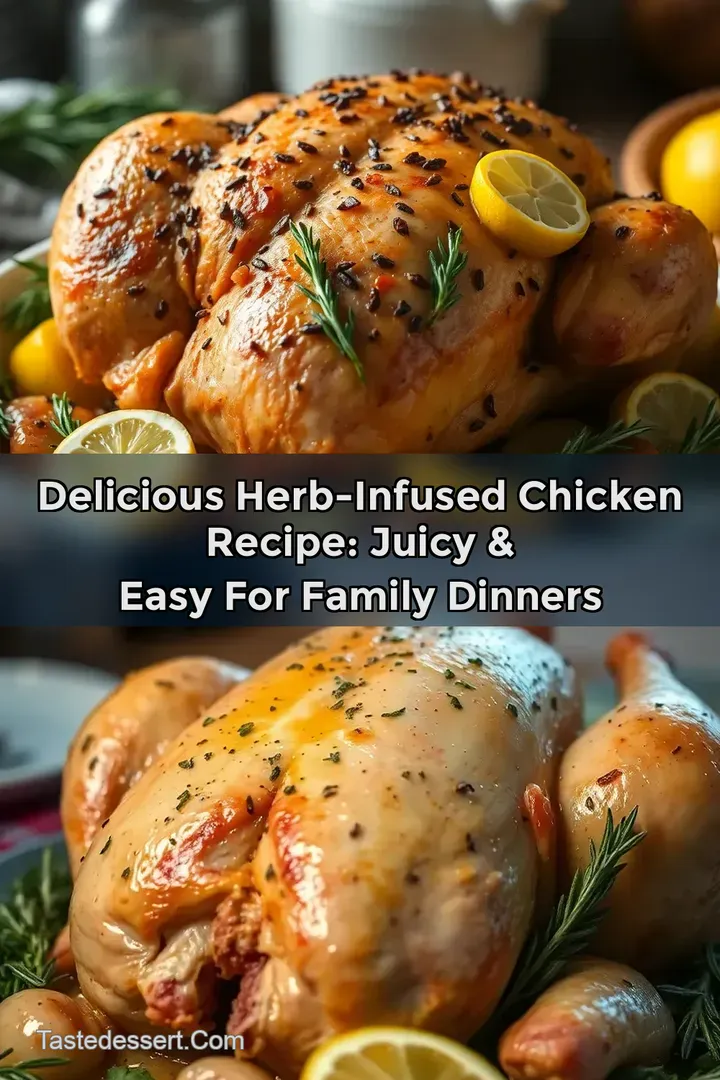 Delicious Herb-Infused Chicken Recipe: Juicy & Easy for Family Dinners
