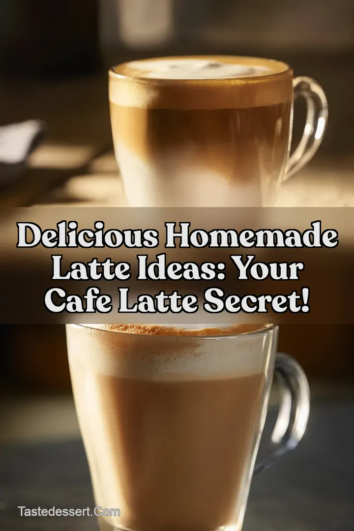 Delicious Homemade Latte Ideas: Your Cafe Latte Secret! : PIN FOR LATER Delicious Homemade Latte Ideas: Your Cafe Latte Secret!
