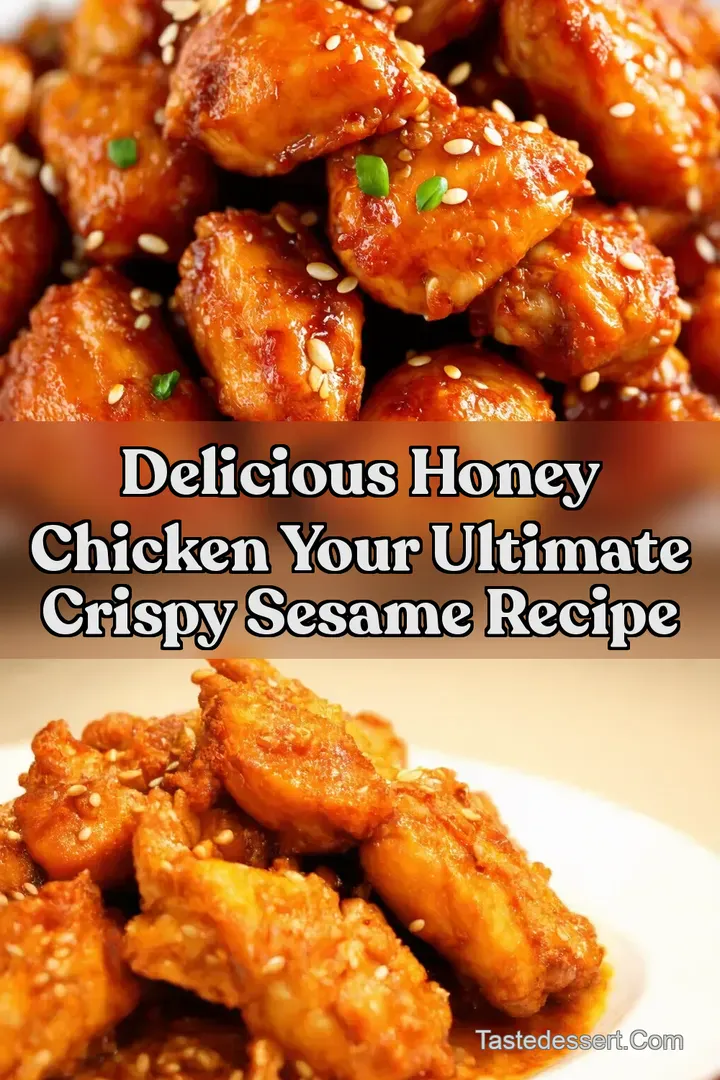 Delicious Honey Chicken Your Ultimate Crispy Sesame Recipe