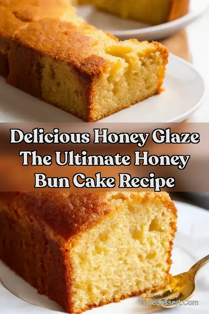 Delicious Honey Glaze The Ultimate Honey Bun Cake Recipe