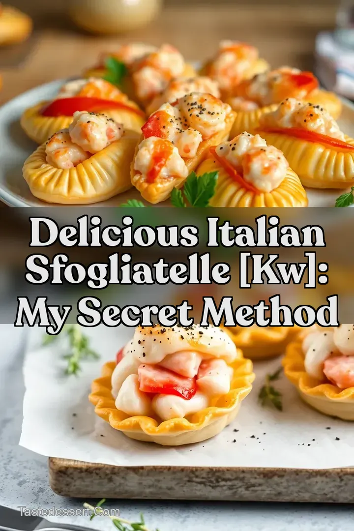 Delicious Italian Sfogliatelle [kw]: My Secret Method