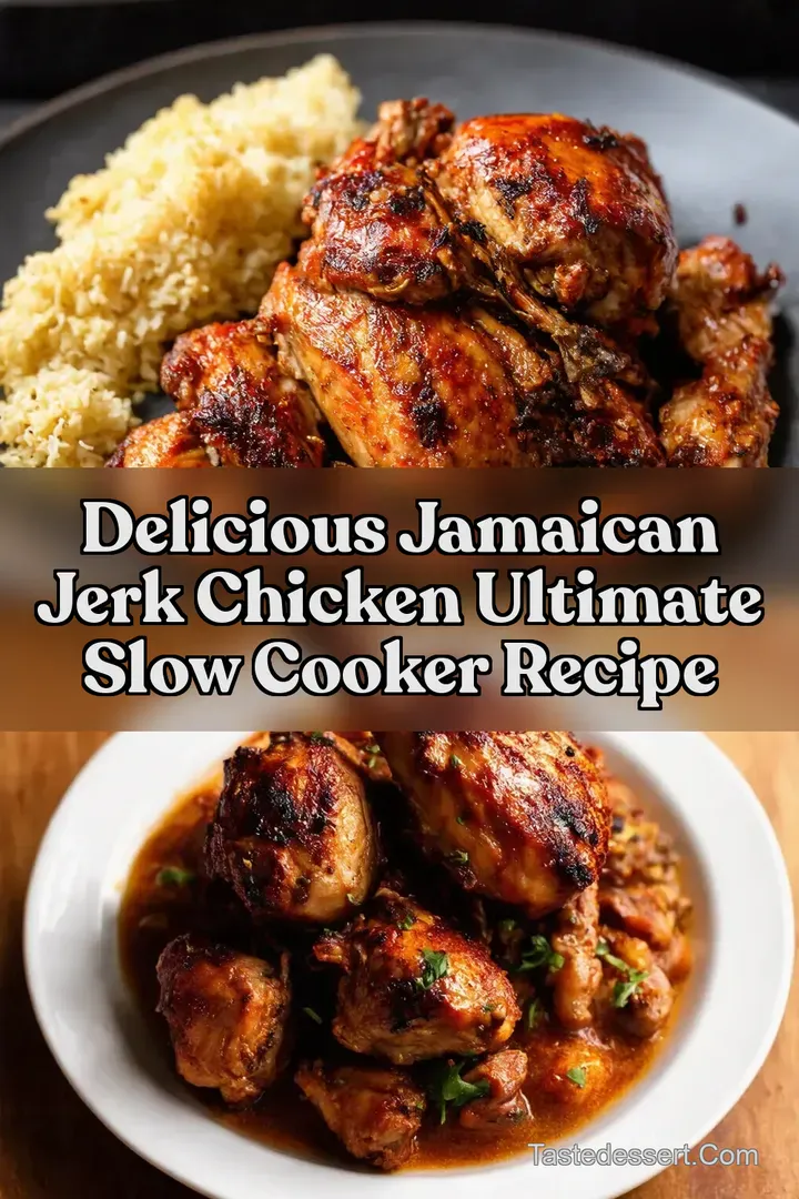 Delicious Jamaican Jerk Chicken Ultimate Slow Cooker Recipe
