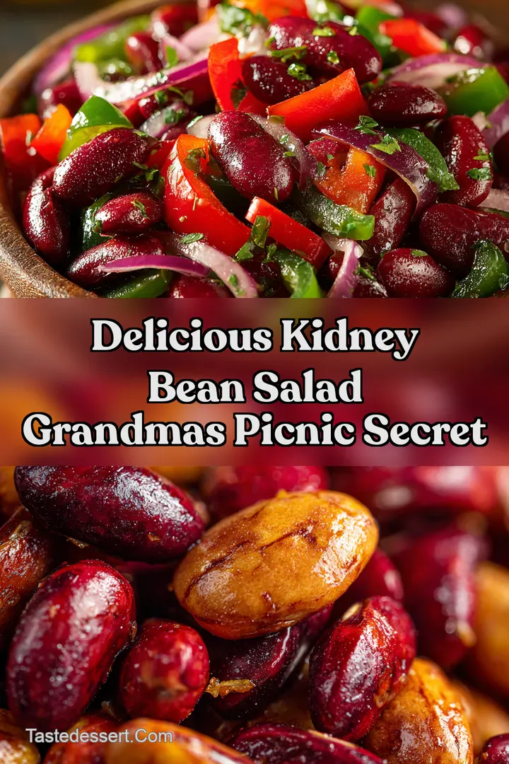 Delicious Kidney Bean Salad Grandmas Picnic Secret