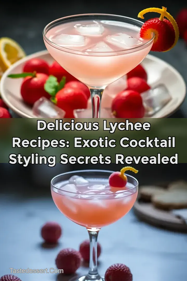 Delicious Lychee Recipes: Exotic Cocktail Styling Secrets Revealed