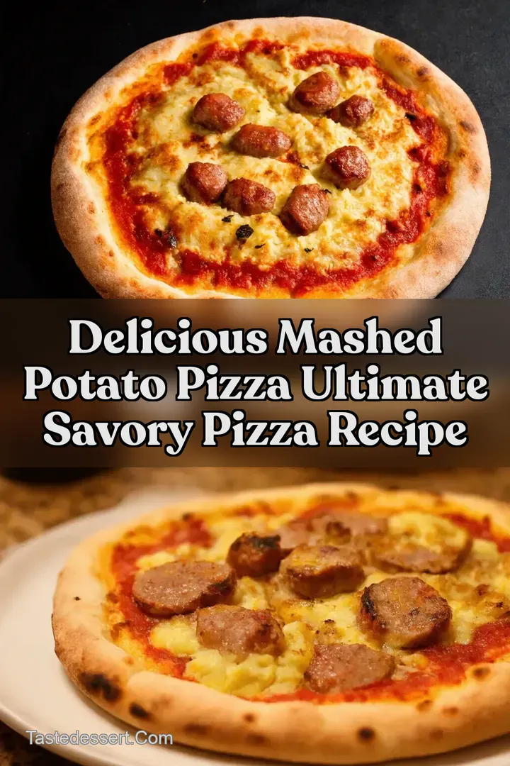 Delicious Mashed Potato Pizza Ultimate Savory Pizza Recipe