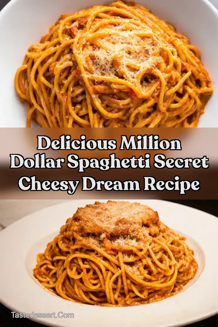 Delicious Million Dollar Spaghetti Secret Cheesy Dream Recipe