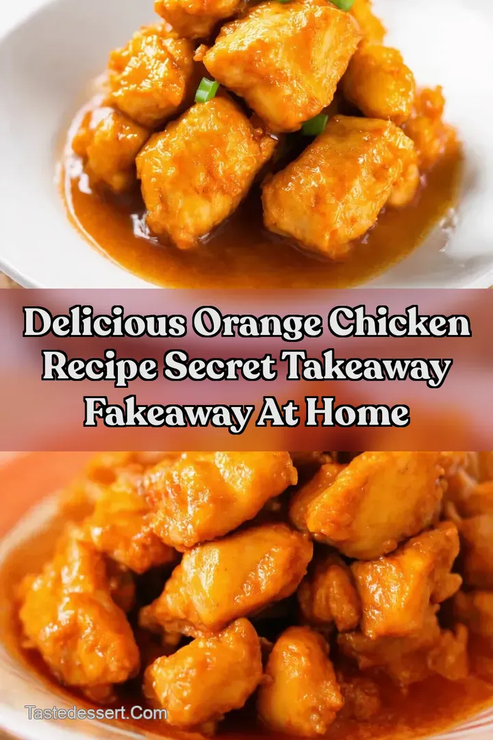 Delicious Orange Chicken Recipe Secret Takeaway Fakeaway at Home