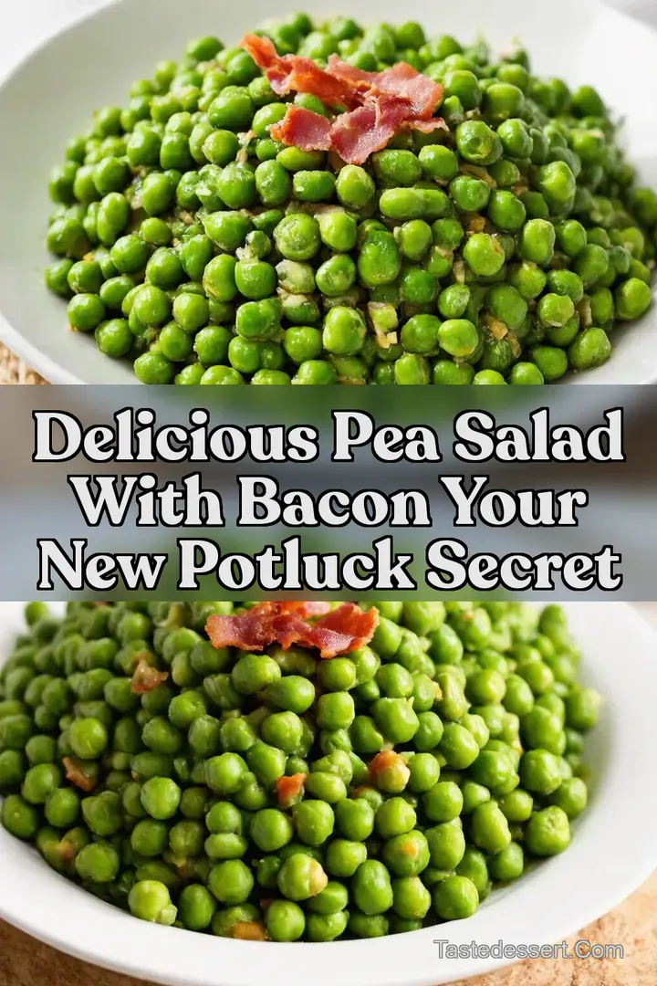 Delicious Pea Salad With Bacon Your New Potluck Secret