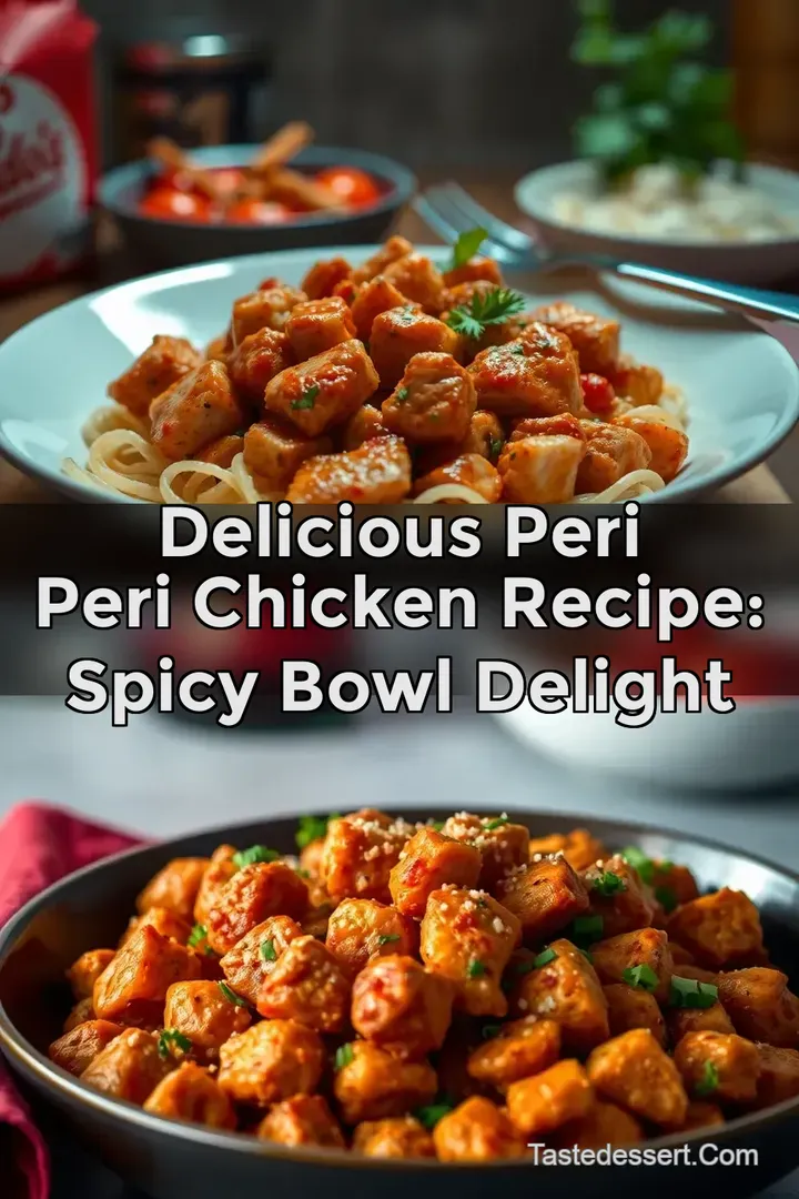 Delicious Peri Peri Chicken Recipe: Spicy Bowl Delight