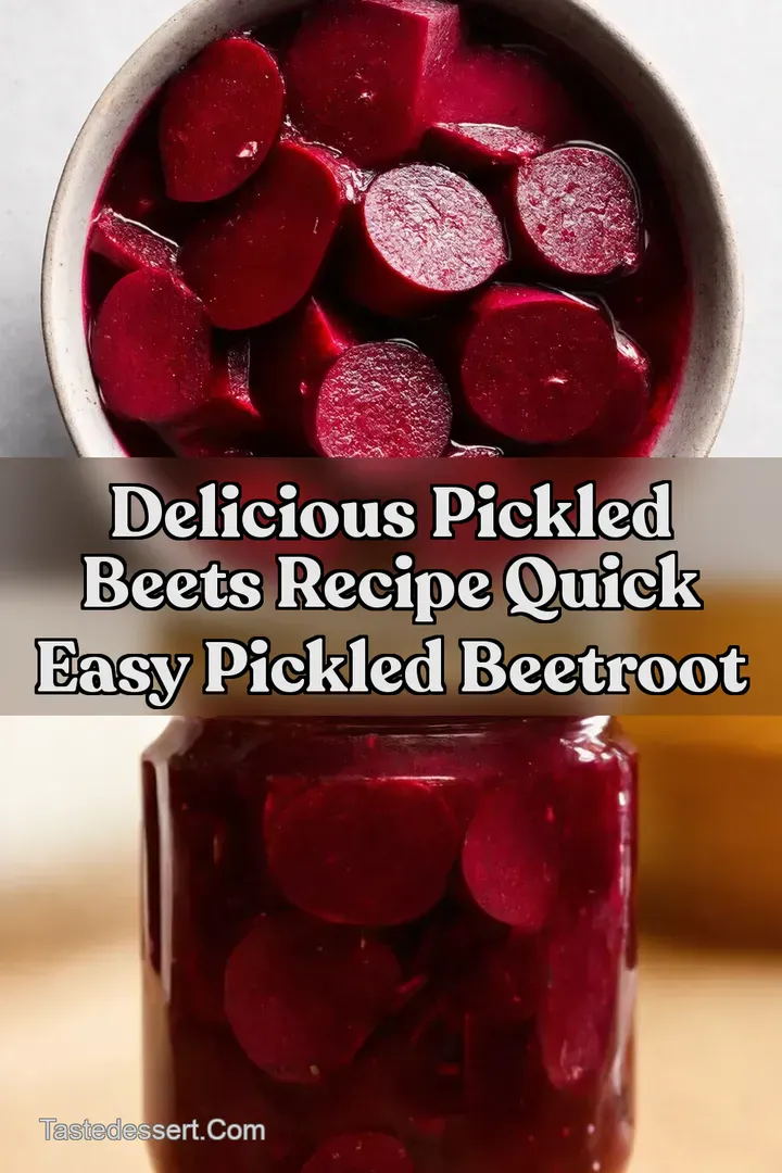 Delicious Pickled Beets Recipe Quick Easy Pickled Beetroot