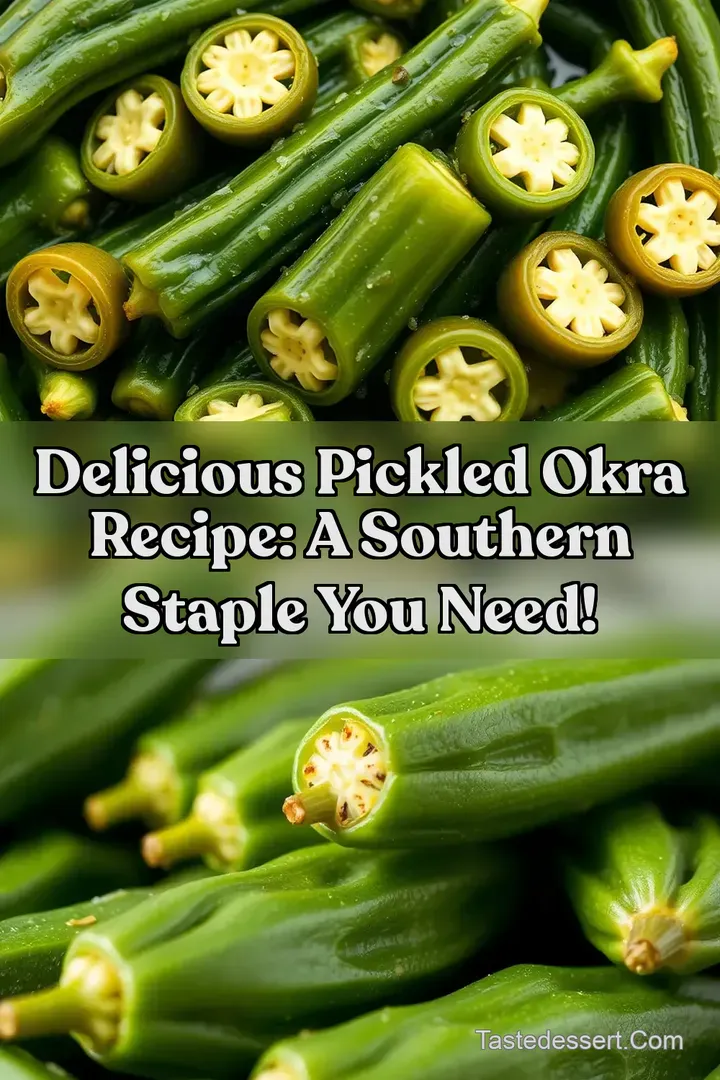 Delicious Pickled Okra Recipe: A Southern Staple You NEED!