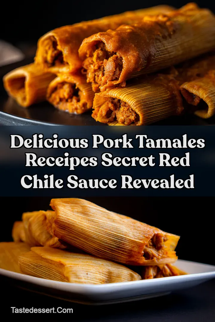 Delicious Pork Tamales receipes Secret Red Chile Sauce Revealed