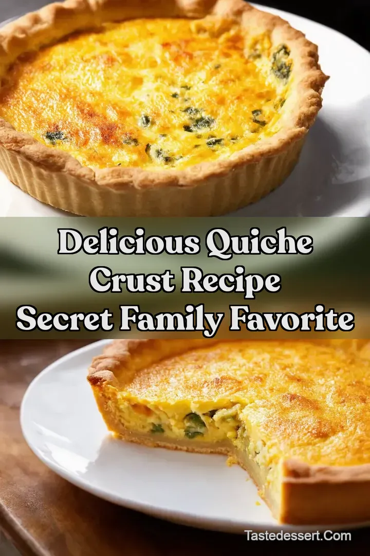 Delicious Quiche Crust Recipe Secret Family Favorite : PIN FOR LATER Delicious Quiche Crust Recipe Secret Family Favorite